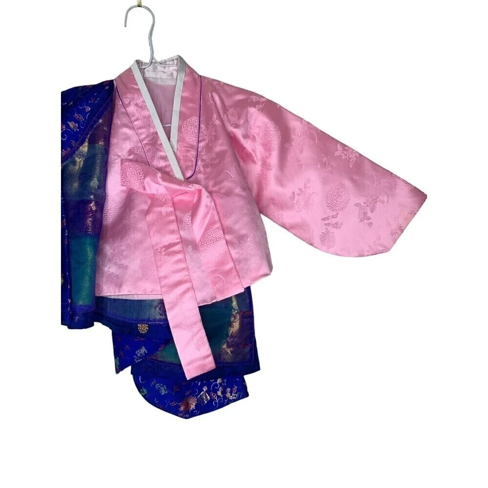 Geisha Girl Japanese Kimono, Jacket & Vest Costume Size XS Handmade
